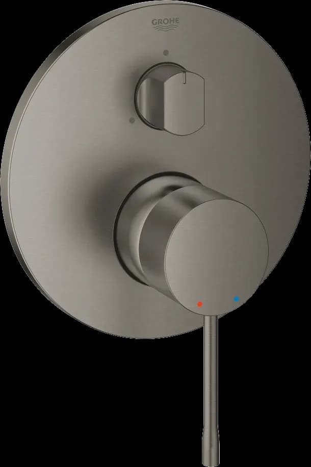 GROHE Essence Baterie monocomandă cu comutator cu 3 căi - finisaj Antracit - Brushed Hard Graphite