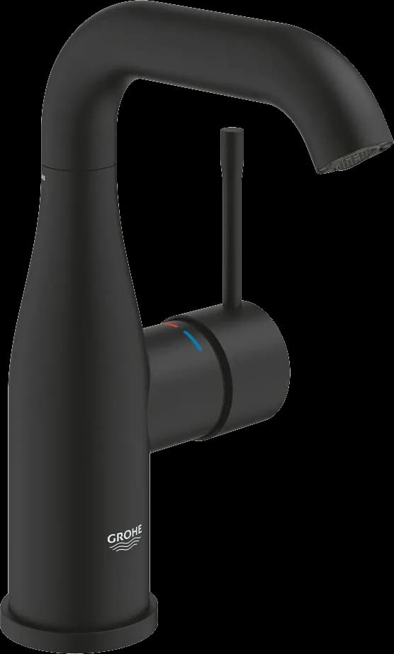 GROHE Essence Baterie lavoar monocomandă 1/2" Mărimea M - finisaj Negru - Phantom Black