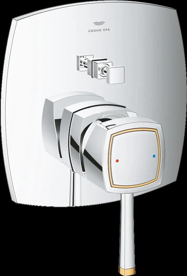 GROHE Grandera Baterie monocomandă cu divertor cu două căi - finisaj Crom, auriu