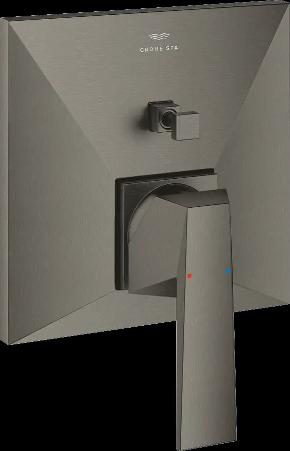 GROHE Allure Brilliant Baterie monocomandă cu divertor cu două căi - finisaj Antracit - Brushed Hard Graphite