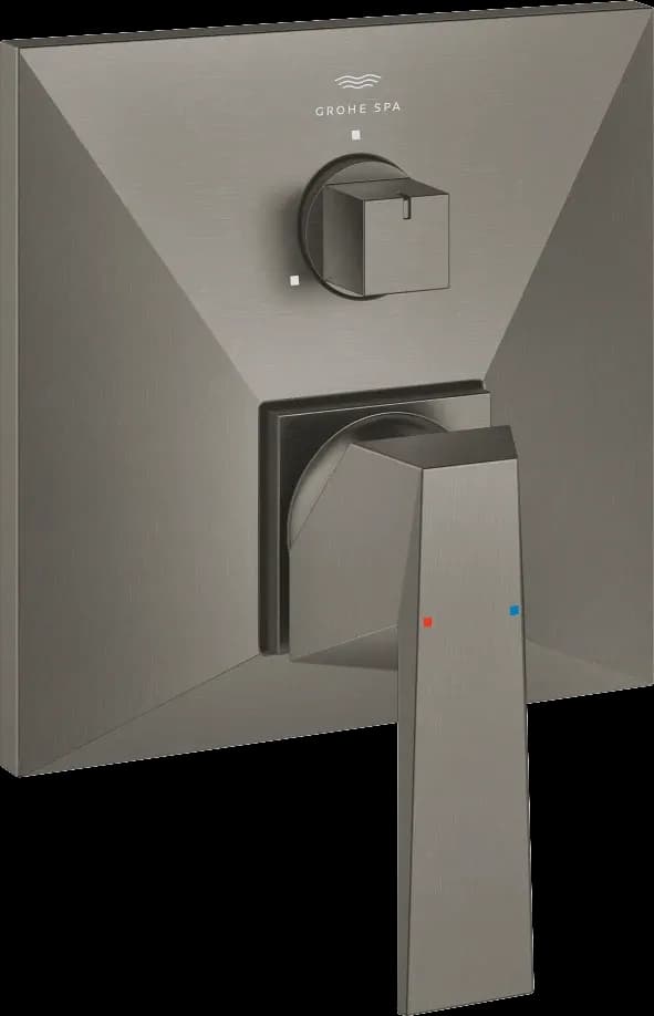 GROHE Allure Brilliant Baterie monocomandă cu comutator cu 3 căi - finisaj Antracit - Brushed Hard Graphite