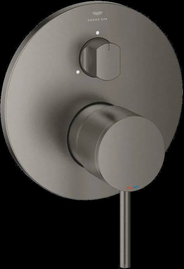 GROHE Atrio Baterie monocomandă cu comutator cu 3 căi - finisaj Antracit - Brushed Hard Graphite