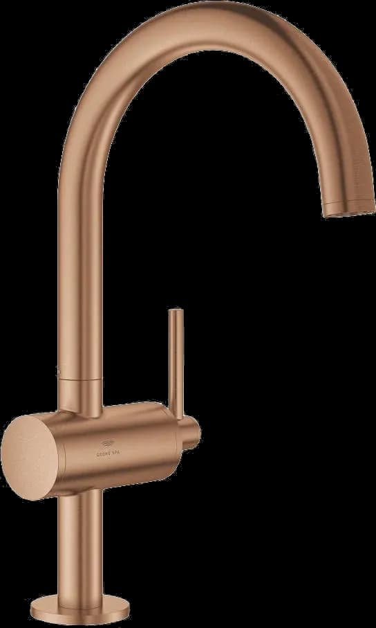 GROHE Atrio Baterie lavoar monocomandă 1/2" Mărimea L - finisaj Bronz - Brushed Warm Sunset