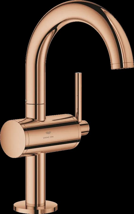 GROHE Atrio Baterie lavoar monocomandă 1/2" Mărimea M - finisaj Bronz - Warm Sunset