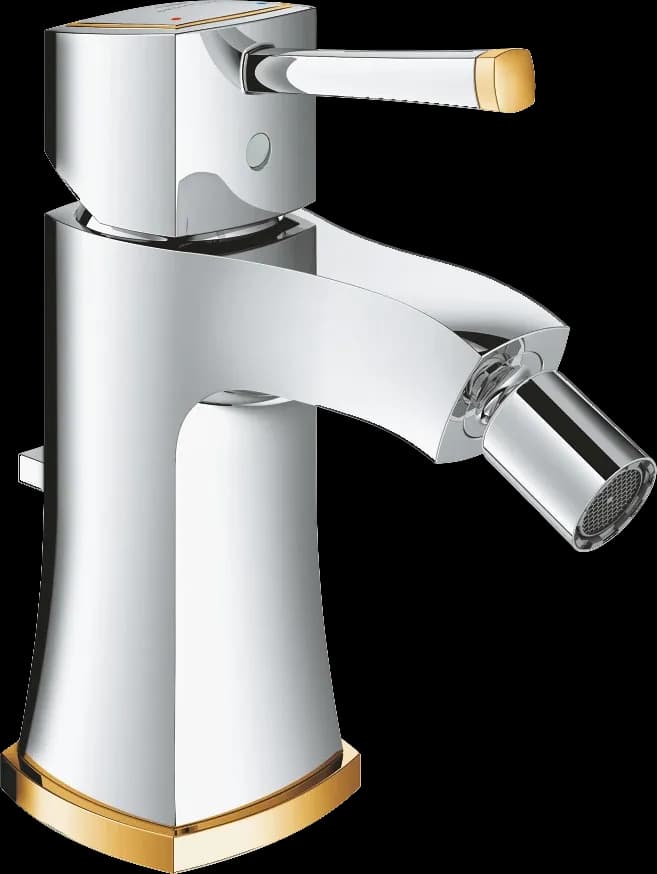 GROHE Grandera Baterie bideu monocomandă 1/2" - finisaj Crom, auriu