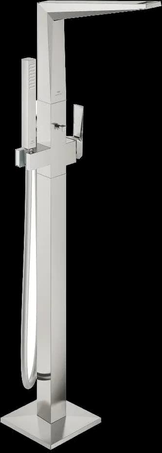 GROHE Allure Brilliant Private Collection Baterie cadă monocomandă 1/2", montare pe podea - finisaj Supersteel Infinity