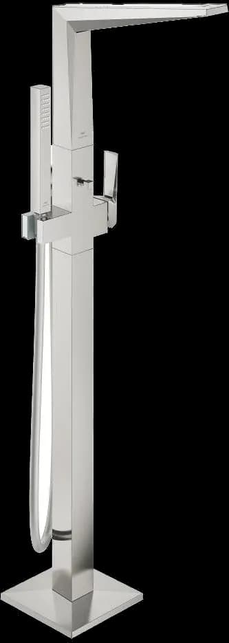GROHE Allure Brilliant Private Collection Baterie cadă monocomandă 1/2", montare pe podea - finisaj Supersteel Infinity