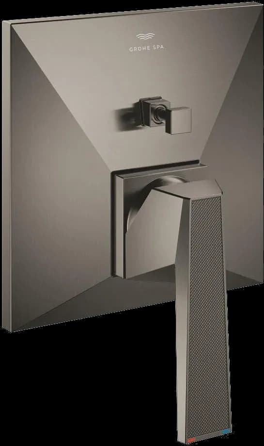 GROHE Allure Brilliant Private Collection Baterie monocomandă cu divertor cu două căi - finisaj Antracit - Brushed Hard Graphite