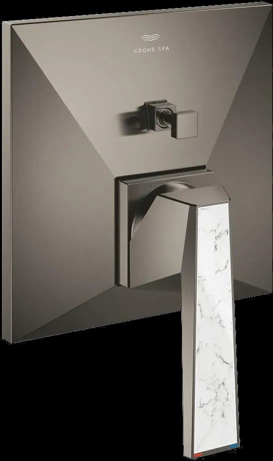 GROHE Allure Brilliant Private Collection Baterie monocomandă cu divertor cu două căi - finisaj Antracit - Brushed Hard Graphite