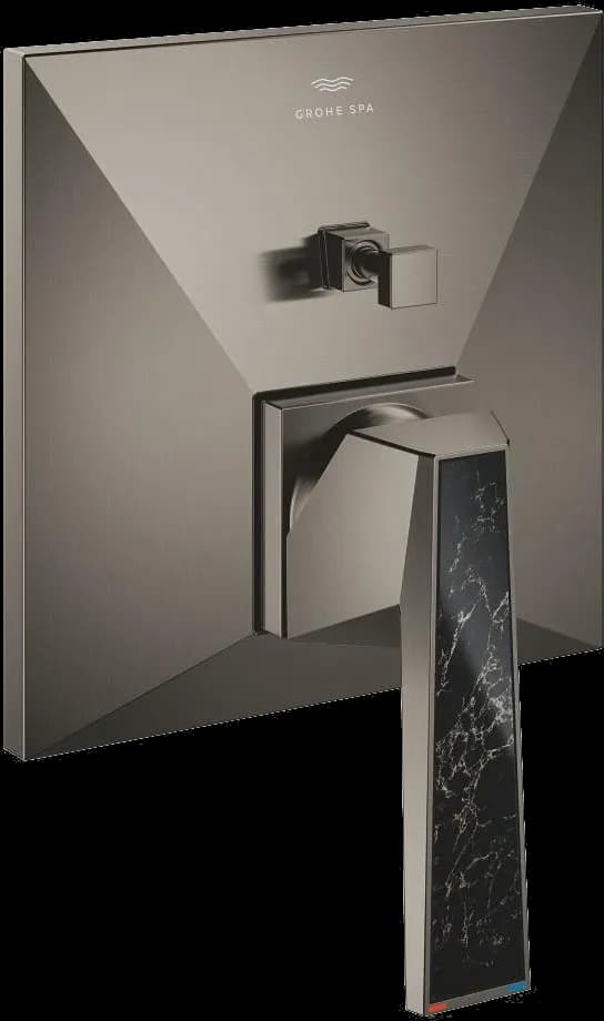 GROHE Allure Brilliant Private Collection Baterie monocomandă cu divertor cu două căi - finisaj Antracit - Brushed Hard Graphite