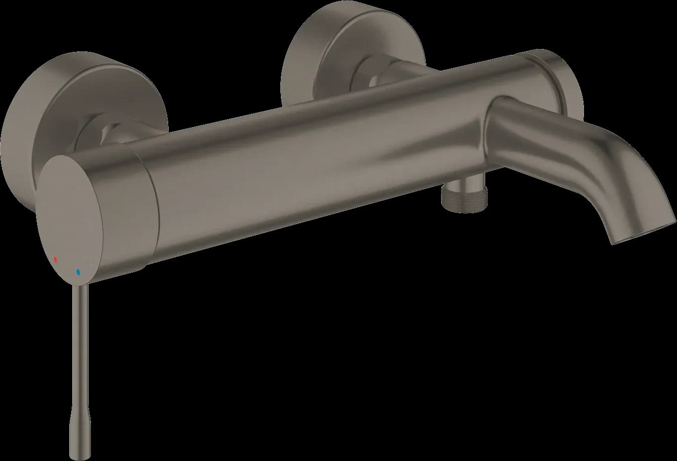 GROHE Essence Baterie cadă monocomandă 1/2" - finisaj Antracit - Brushed Hard Graphite