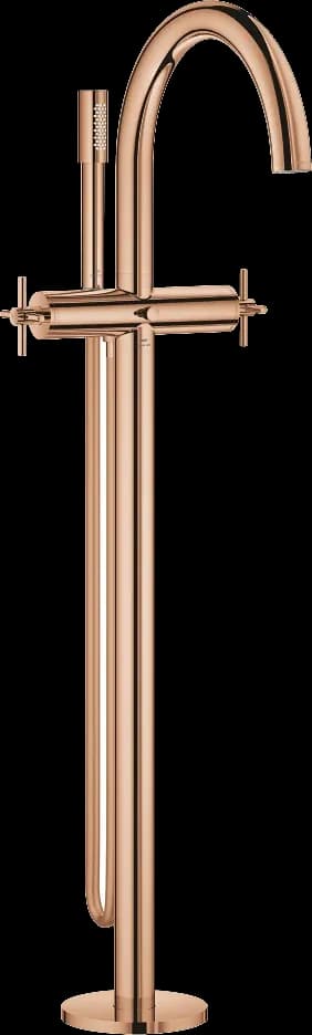 GROHE Atrio Baterie cadă 1/2" - finisaj Bronz - Warm Sunset