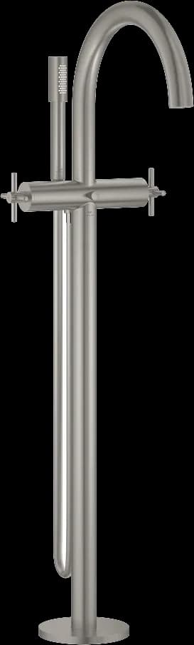GROHE Atrio Baterie cadă 1/2" - finisaj Supersteel Infinity