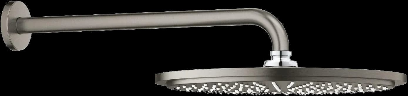 GROHE Rainshower Cosmopolitan 310 Set de duș fix 380 mm, 1 pulverizare - finisaj Antracit - Brushed Hard Graphite