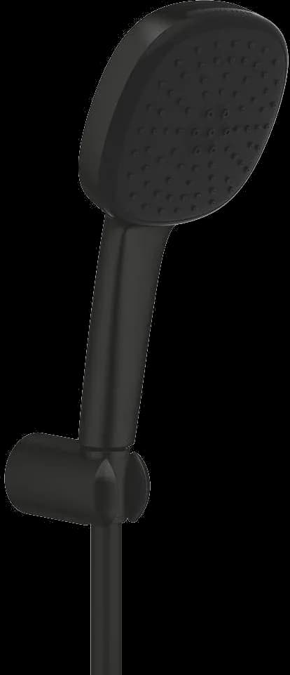 GROHE Vitalio Comfort 110 Set duș cu suport de perete, 2 jeturi (Rain, Jet) - finisaj Negru - Matt Black