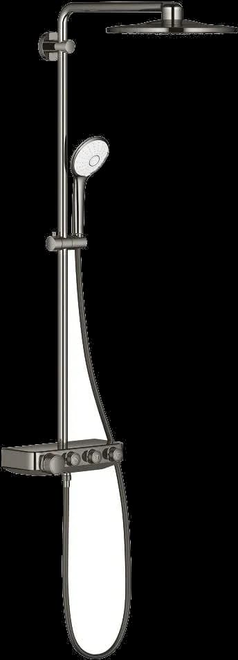 GROHE Euphoria SmartControl System 310 Sistem duș cu termostat pentru montare pe perete - finisaj Antracit - Hard Graphite