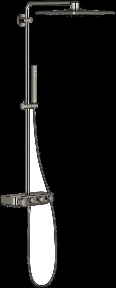 GROHE Euphoria SmartControl System 310 Cube Sistem duș cu termostat pentru montare pe perete - finisaj Antracit - Hard Graphite