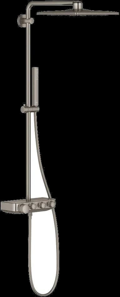 GROHE Euphoria SmartControl System 310 Cube Sistem duș cu termostat pentru montare pe perete - finisaj Antracit - Brushed Hard Graphite