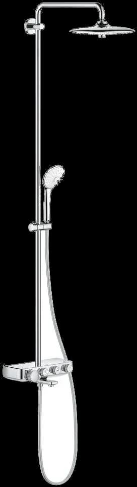 GROHE Euphoria SmartControl System 260 Sistem duș cu termostat pentru cadă pentru montare pe perete