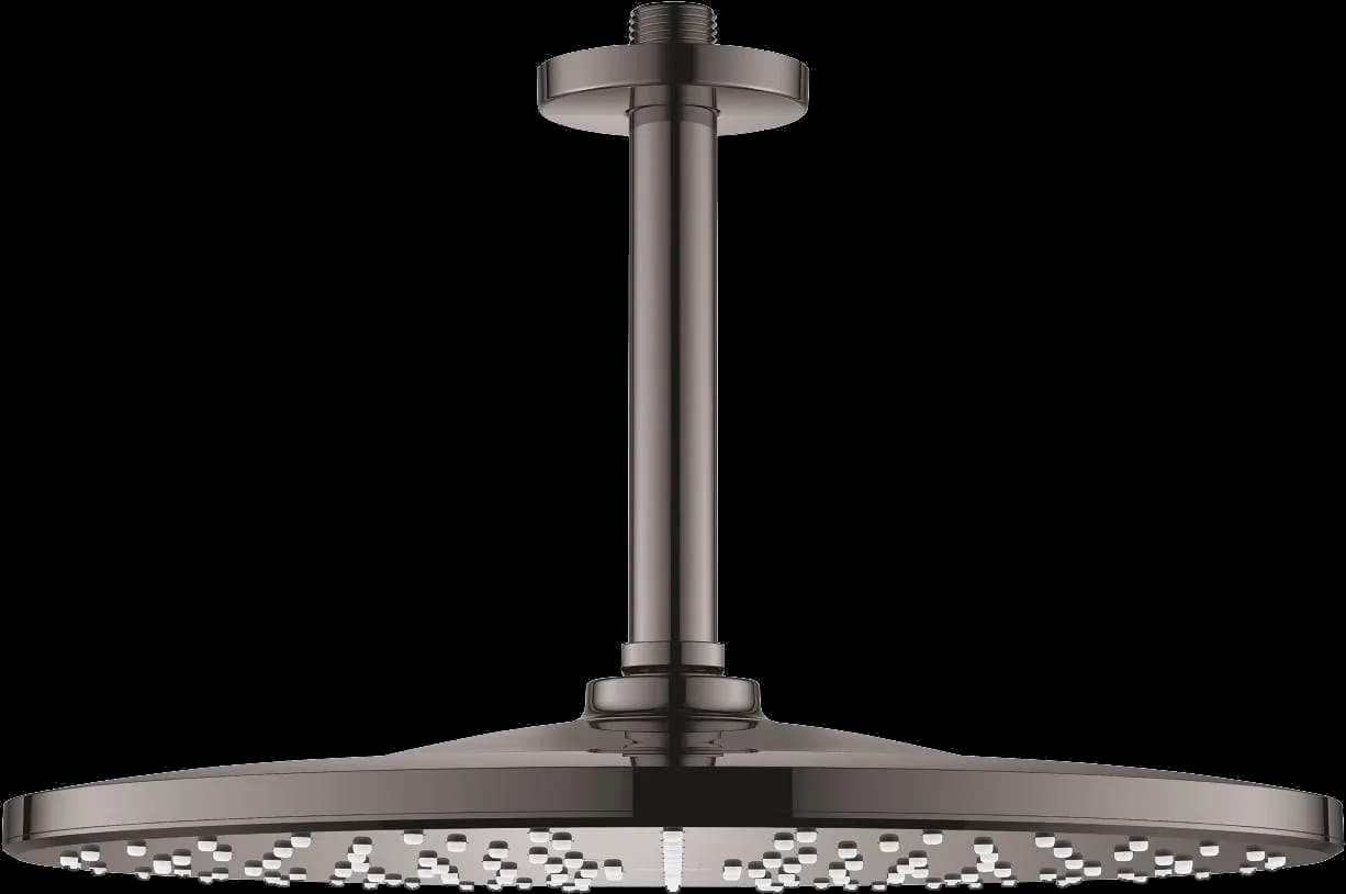 GROHE Rainshower Mono 310 Set de duș fix cu montare în tavan 142 mm, 1 pulverizare - finisaj Antracit - Hard Graphite