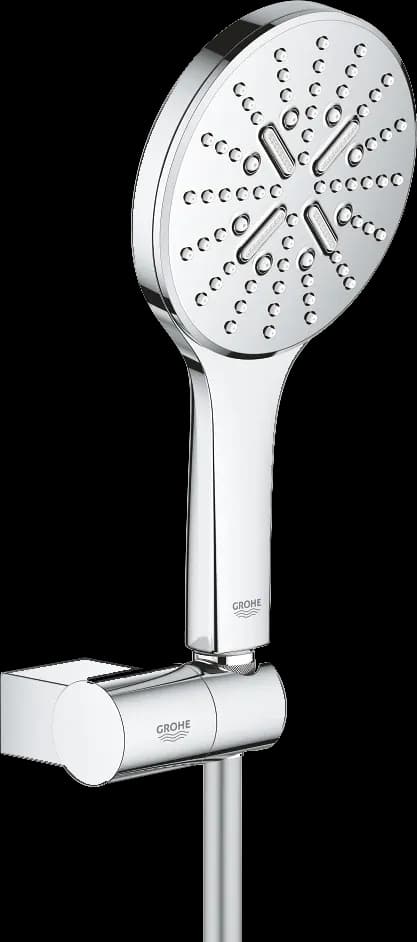 GROHE Rainshower SmartActive 130 Set duș cu 3 pulverizări, cu suport de perete