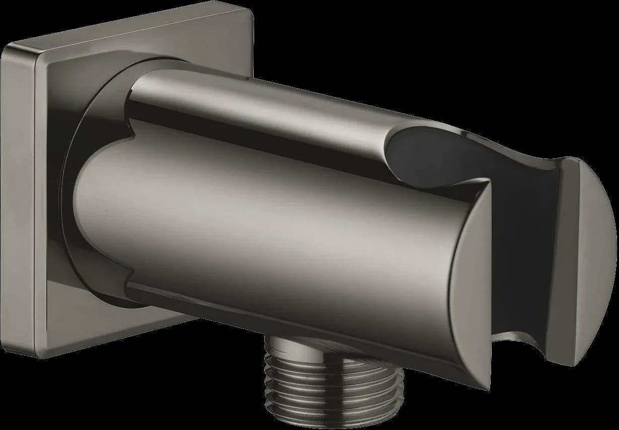 GROHE Rainshower Cot de racord pentru duș 1/2", cu suport - finisaj Antracit - Hard Graphite