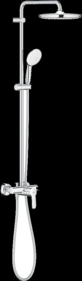 GROHE Tempesta System 250 Sistem de duș cu baterie monocomandă cu montare pe perete