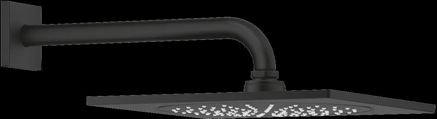 GROHE Rainshower Aqua 10 Set duș fix 286 mm, 1 jet - finisaj Negru - Phantom Black