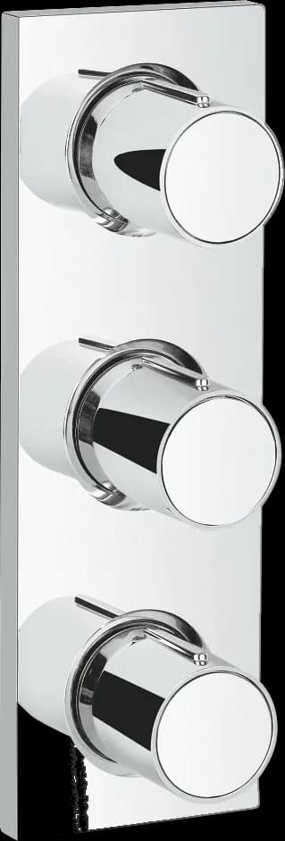 GROHE Grohtherm F Unitate de control pentru 3 ieșiri, încastrată