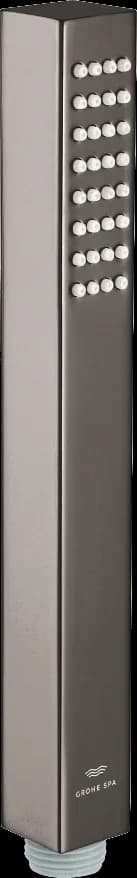GROHE Rainshower Aqua Cube Stick Pară de duș cu 1 pulverizare - finisaj Antracit - Hard Graphite