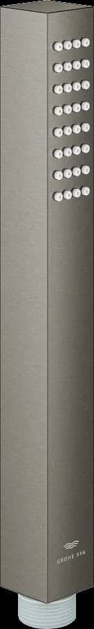 GROHE Rainshower Aqua Cube Stick Pară de duș cu 1 pulverizare - finisaj Antracit - Brushed Hard Graphite