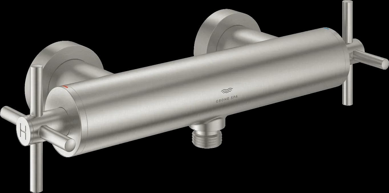 GROHE Atrio Baterie duş 1/2" - finisaj Supersteel Infinity