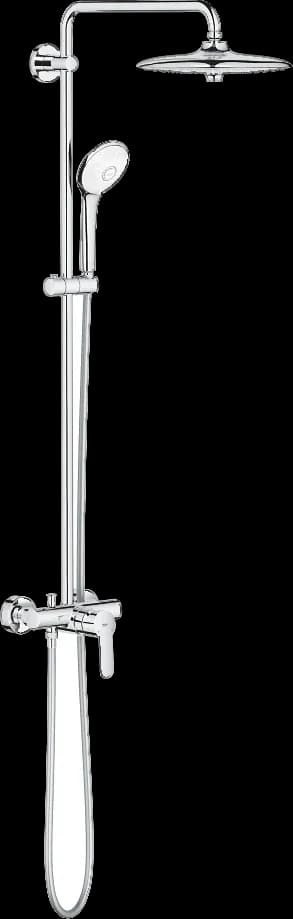 GROHE Euphoria System 260 Sistem de duș cu baterie monocomandă cu montare pe perete