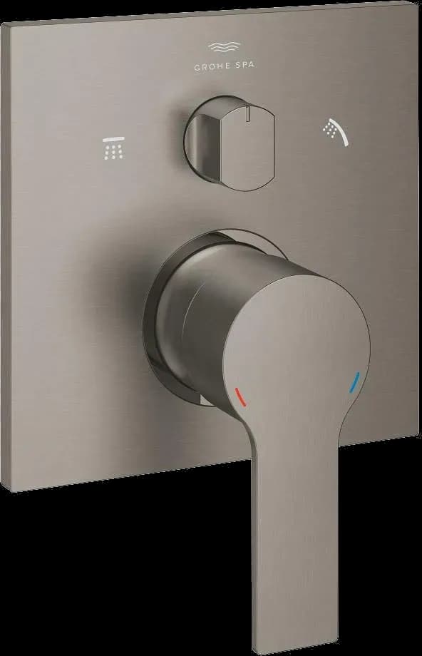 GROHE Allure Baterie monocomandă cu comutator cu 3 căi - finisaj Antracit - Brushed Hard Graphite