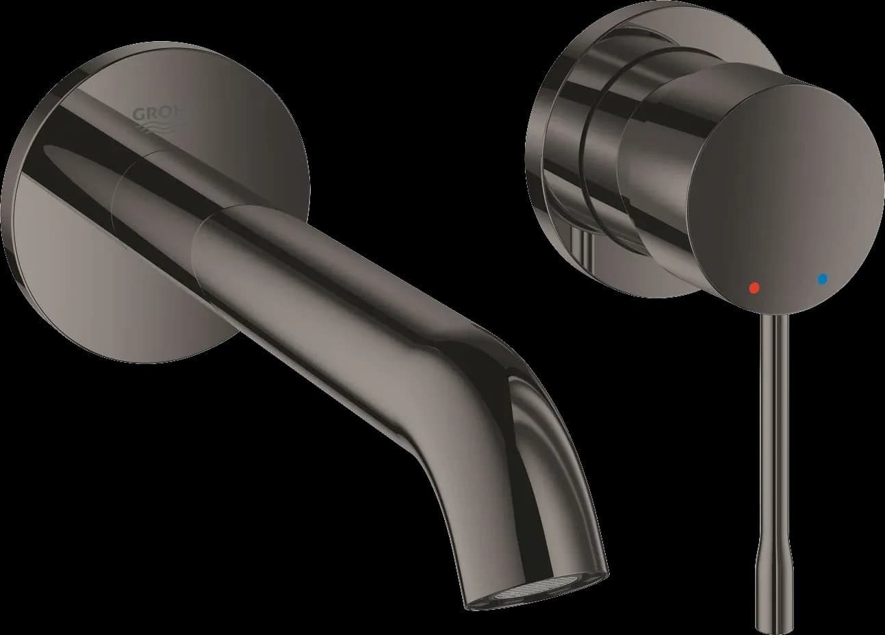 GROHE Essence Baterie lavoar cu 2 găuri Mărimea M - finisaj Antracit - Hard Graphite