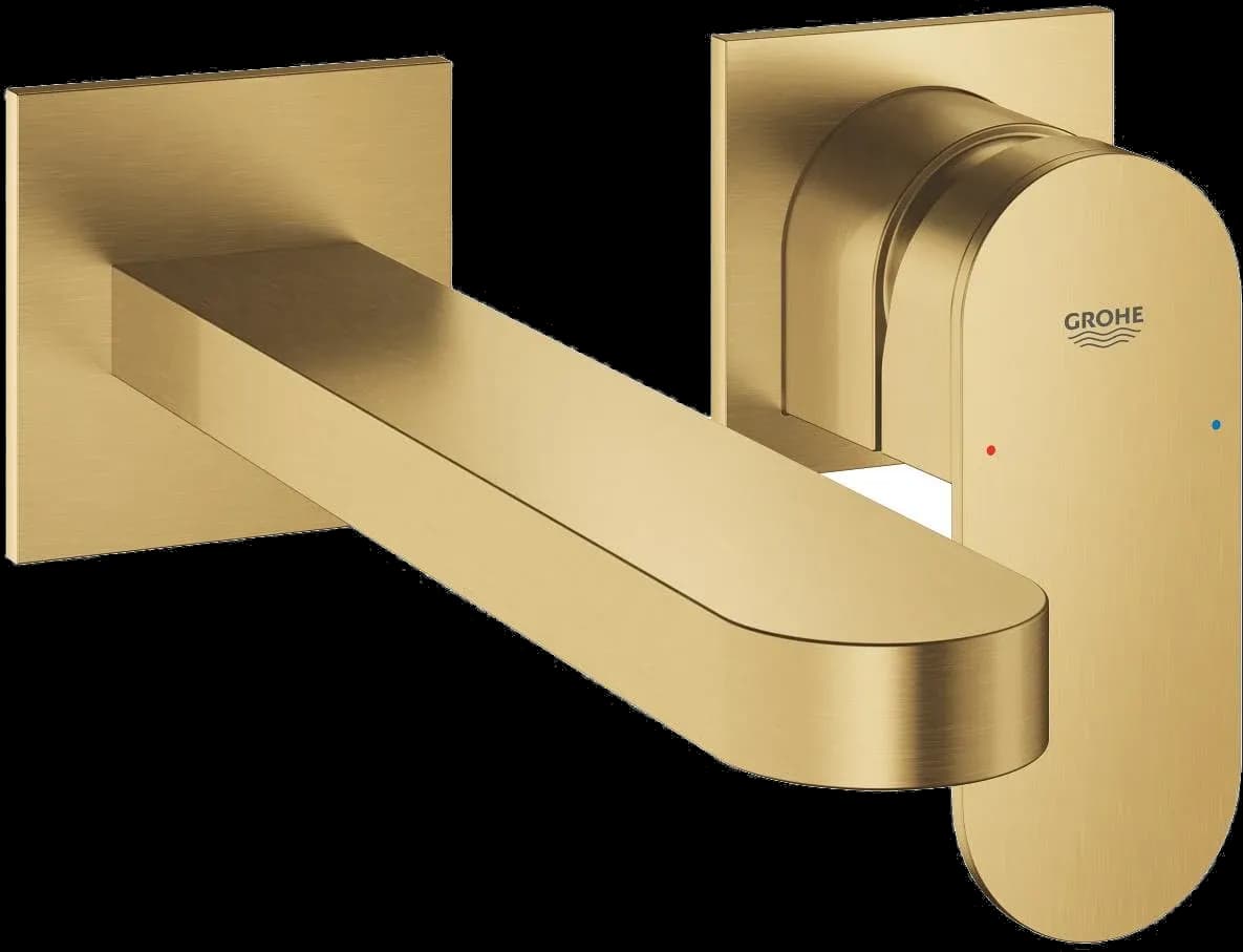 GROHE Plus Baterie lavoar monocomandă cu 2 elemente Mărimea L - finisaj Aur - Brushed Cool Sunrise