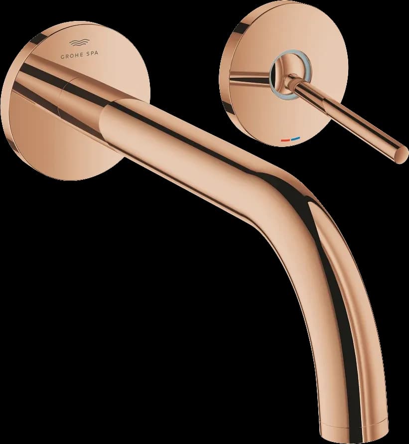 GROHE Atrio Baterie lavoar joystick cu două elemente - finisaj Bronz - Warm Sunset