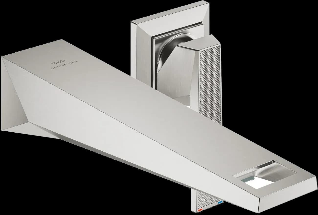 GROHE Allure Brilliant Private Collection Baterie lavoar cu 2 găuri Mărimea M - finisaj Supersteel Infinity