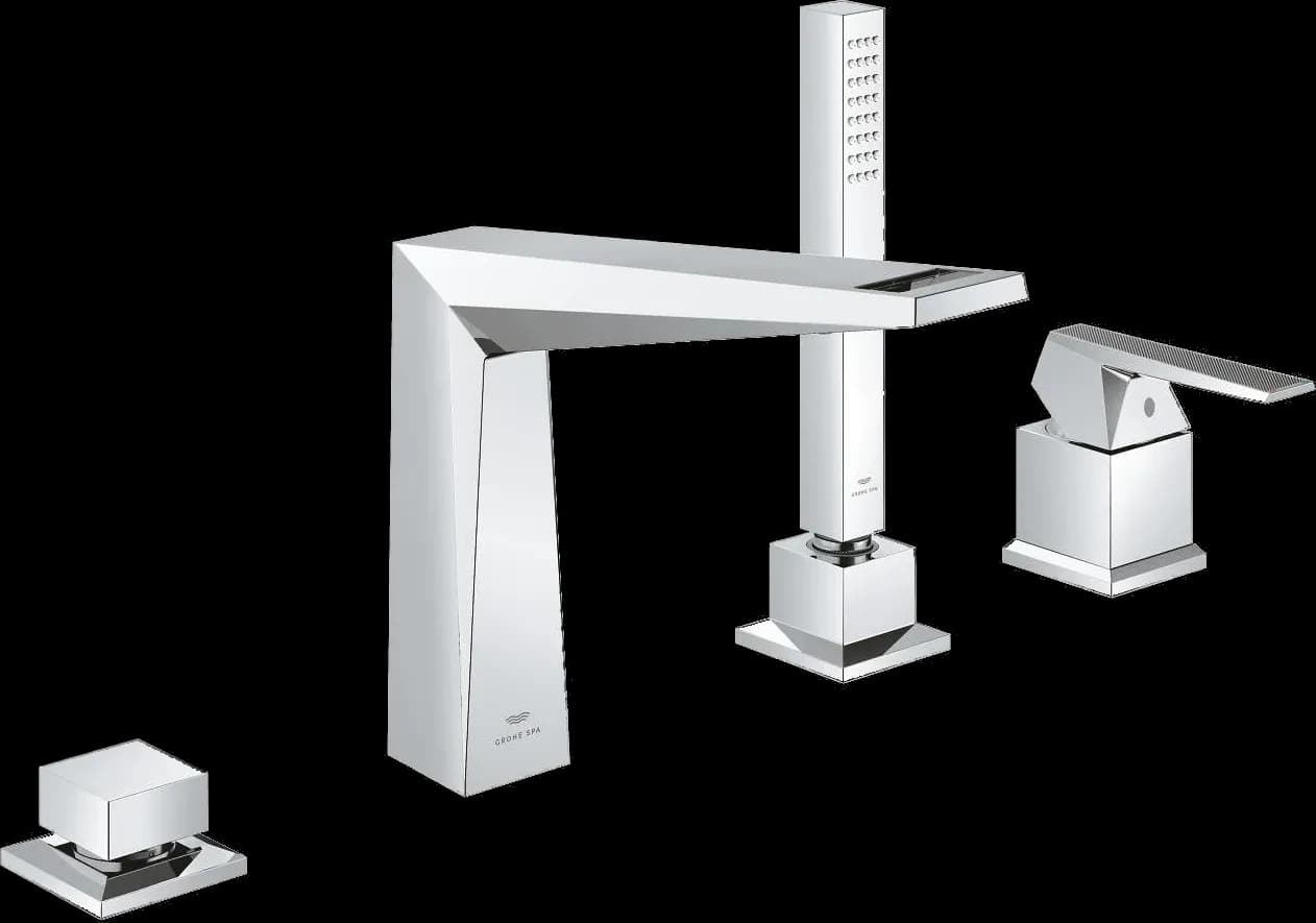 GROHE Allure Brilliant Private Collection Baterie cadă monocomandă cu 4 găuri