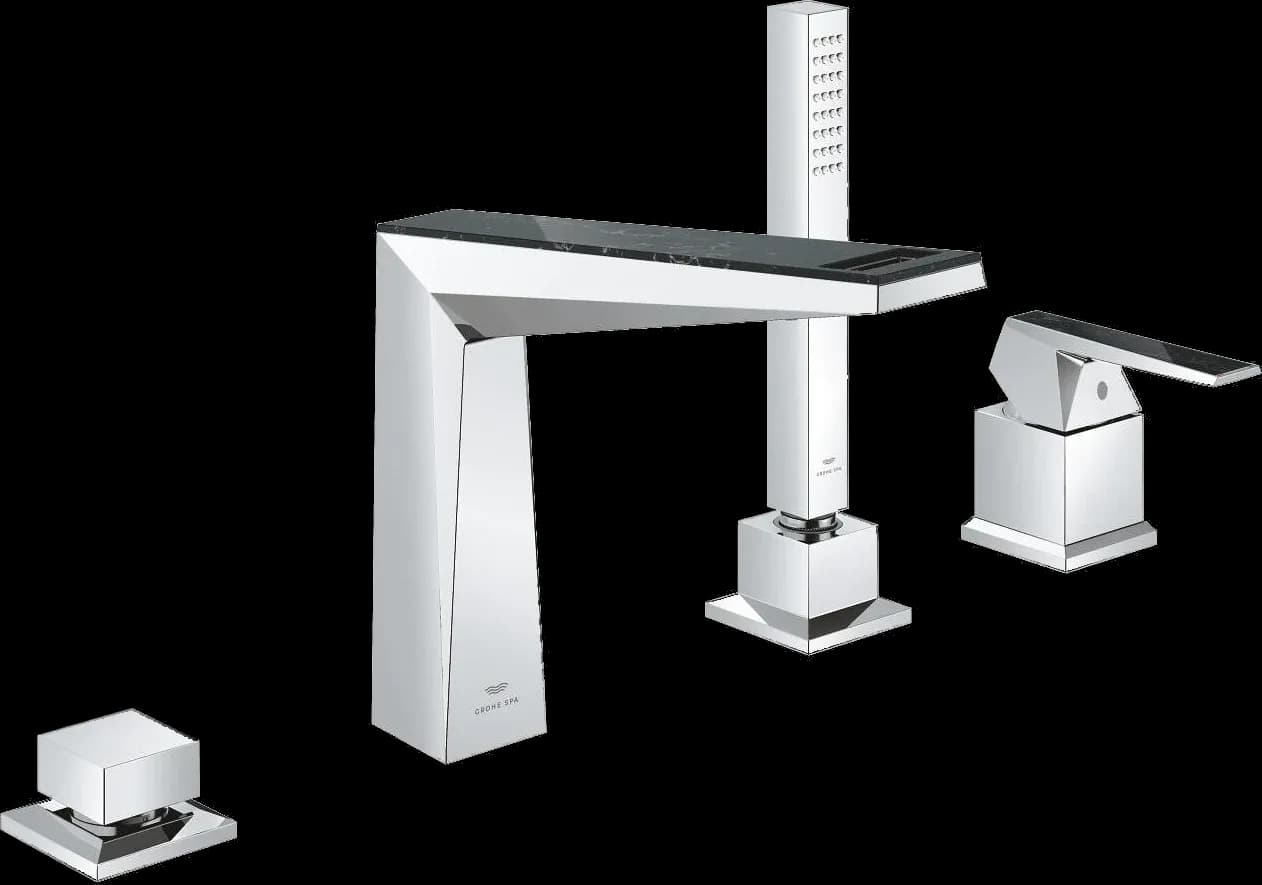 GROHE Allure Brilliant Private Collection Baterie cadă monocomandă cu 4 găuri
