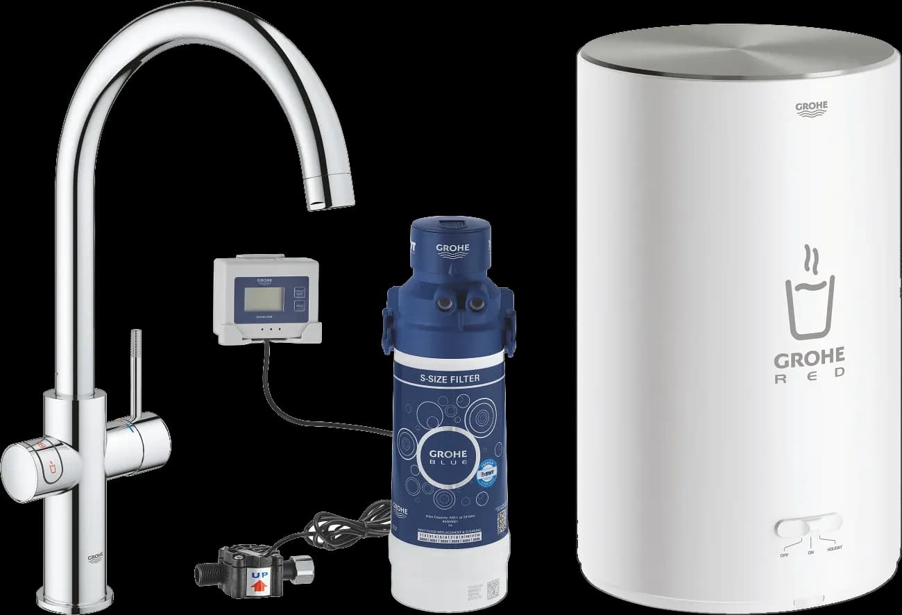 GROHE Red Duo Baterie și boiler mărimea M