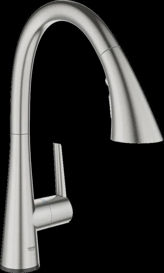 GROHE Zedra Touch Baterie spălător electronică cu monocomandă 1/2" - finisaj Supersteel Infinity