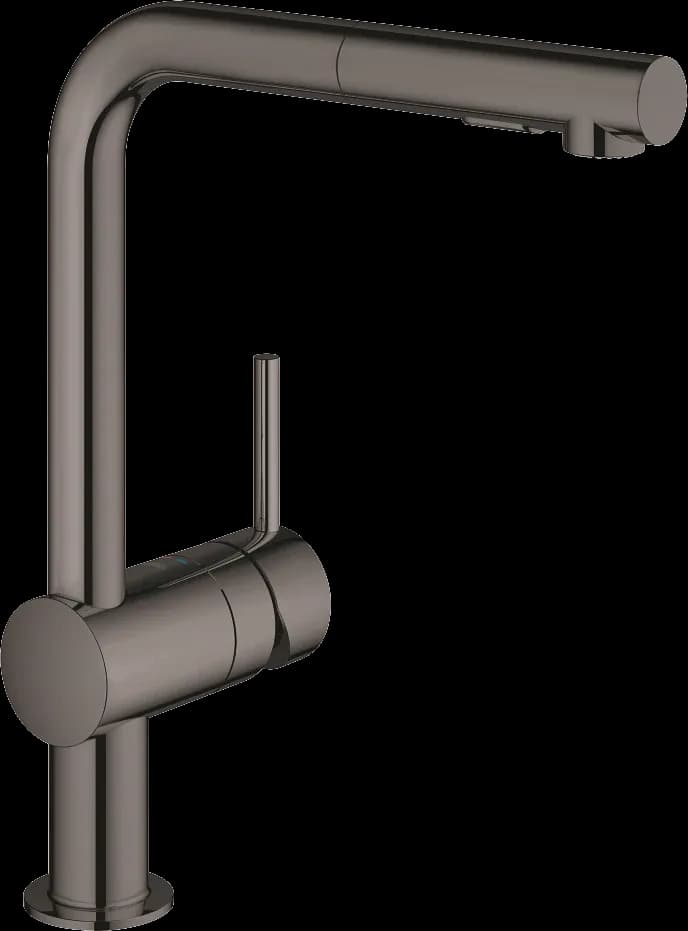 GROHE Minta Baterie spălător cu monocomandă 1/2" - finisaj Antracit - Hard Graphite