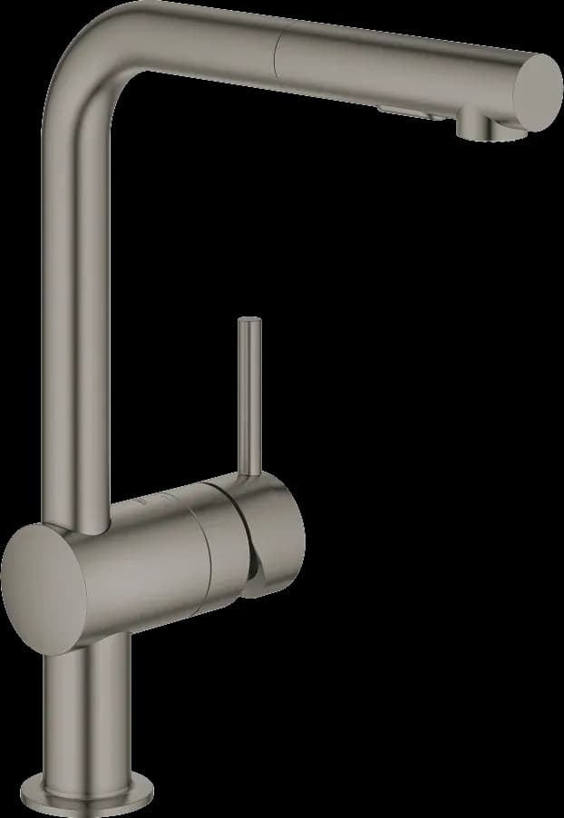 GROHE Minta Baterie spălător cu monocomandă 1/2" - finisaj Antracit - Brushed Hard Graphite