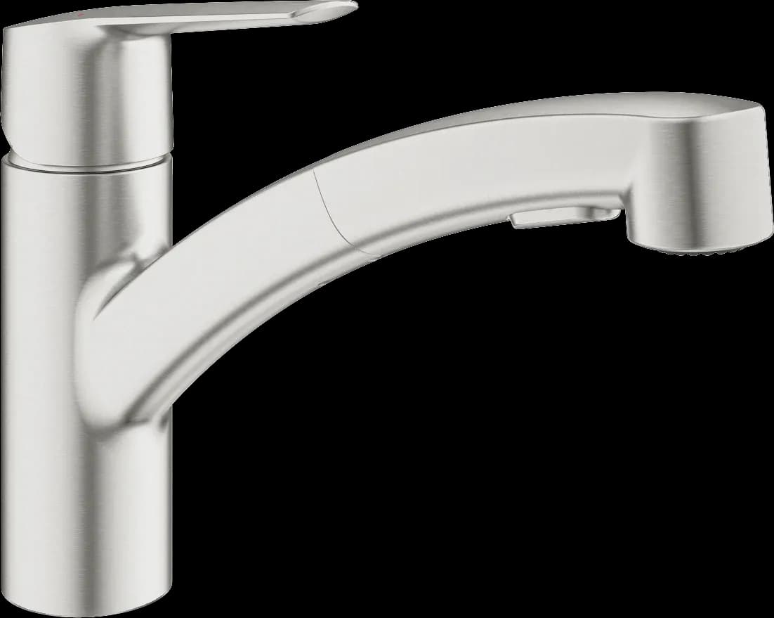 GROHE Start Baterie spălător cu monocomandă 1/2" - finisaj Supersteel Infinity