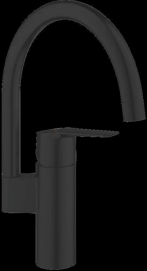 GROHE Start Baterie spălător cu monocomandă 1/2" - finisaj Negru - Matt Black