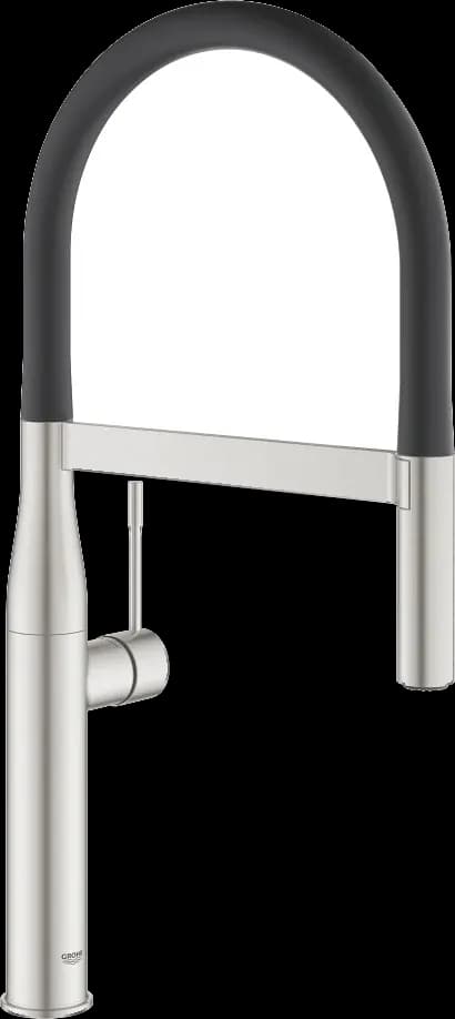 GROHE Essence Baterie spălător cu monocomandă 1/2" - finisaj Supersteel Infinity