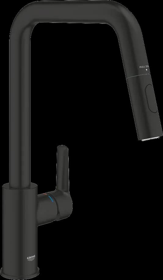 GROHE Start Baterie spălător cu monocomandă 1/2" - finisaj Negru - Matt Black