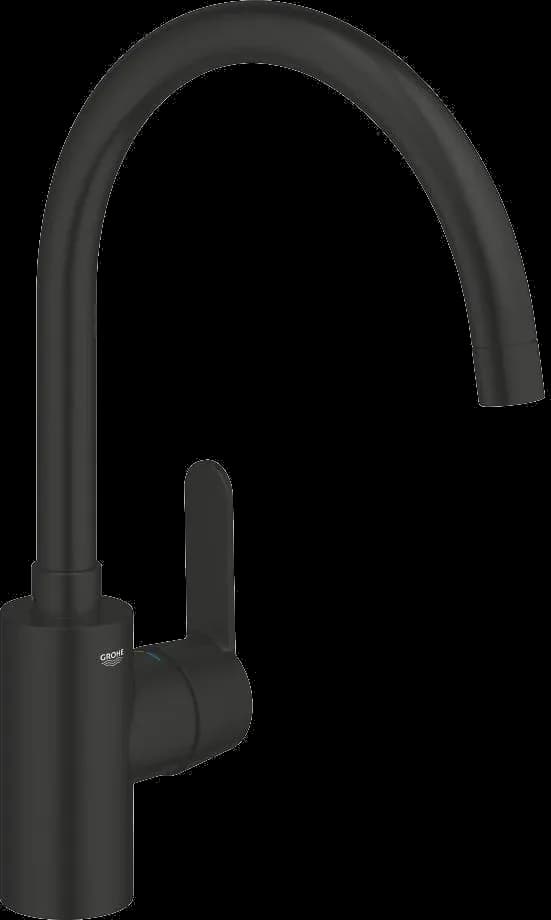 GROHE Get Baterie spălător cu monocomandă 1/2" - finisaj Negru - Matt Black