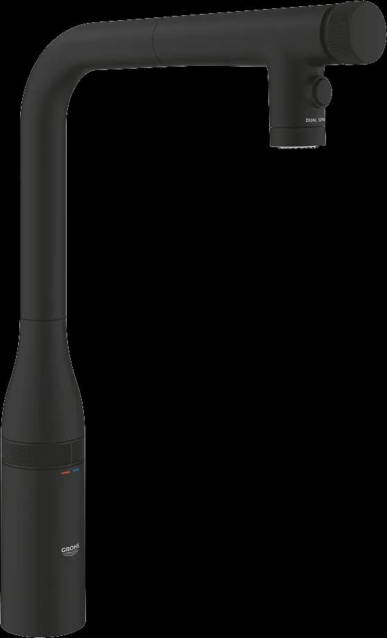 GROHE Essence SmartControl Baterie de bucătărie cu SmartControl - finisaj Negru - Phantom Black